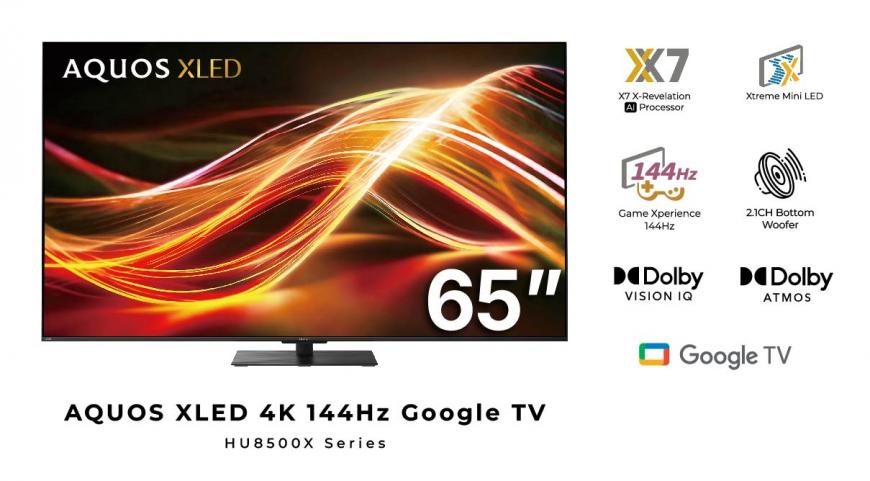 AQUOS XLED 65 Inch 4K UHD TV - 4TC65HU8500X | SHARP Malaysia